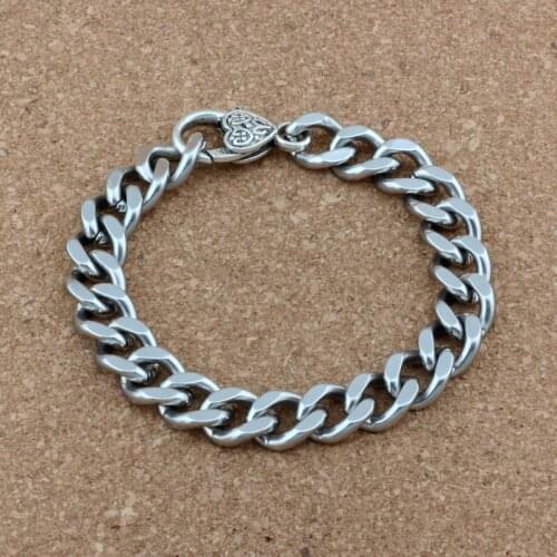 1pcs 11mm Mens Cuban Miami Link Bracelet Stainless Steel Chain Bracelet fashion Men jewelry C-38