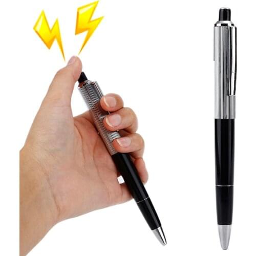 1Pcs Novelty Electric Shock Pen Toy Practical Joke Gag Prank Funny Trick Fun Gadget April Fool Party Trick Toy Gift