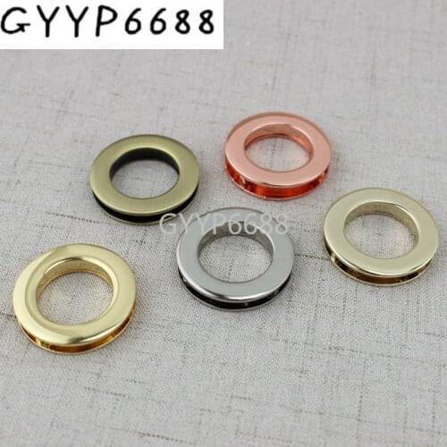 10-30-100pcs 21mm 22mm zinc alloy planar circular eyelet luggage hardware accessories screws Eye Corn round eyelets with screws