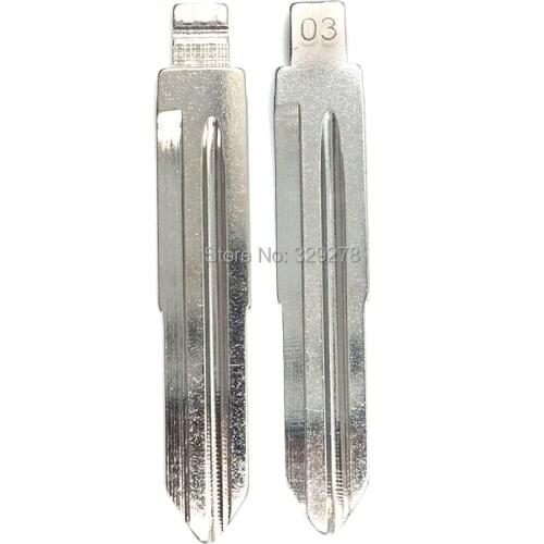 10pcs/lot Universal Remotes Flip Blade 03# for KD Remote, FOR 2.3 for Honda Accord Odyssey old Civic NO.03 Blade