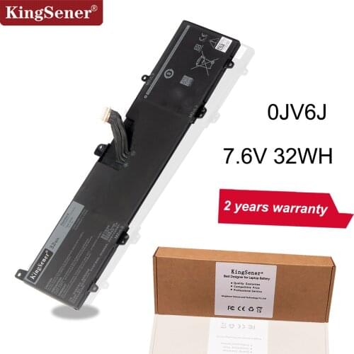 KingSener 0JV6J Laptop Battery For Dell Inspiron 11-3000 3162 3164 3168 8NWF3 PGYK5 0HH6K9 7.6V 32Wh