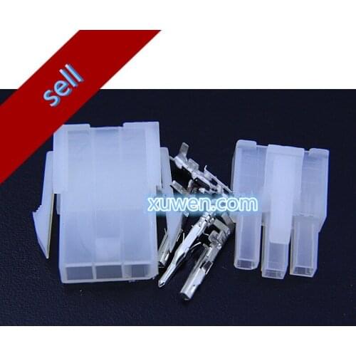 Free Shipping 10 sets kit 3p Automobile wire connector plug 5557 5559 plastic terminal plug spring terminals computer