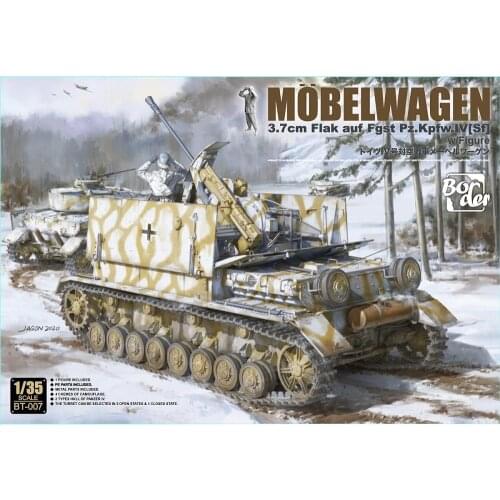 Border BT-007 1/35 MOBELWAGEN 3.7cm Flak auf Fgst Pz.Kpfw lv(sf)