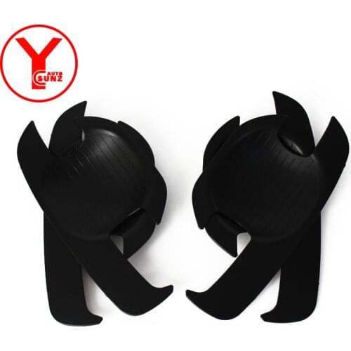 Black door handle bowl cover insert For Toyota hilux FORTUNER SW4 vigo innova 2008-2014 ABS car parts auto accessories YCSUNZ