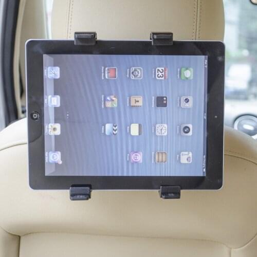 Car Seat Back Pillow Headrest Mount Holder Black For iPad 2 3 4 Air 5 Air 6 iPad mini 1 2 3 AIR Tablet SAMSUNG Tablet PC Stands