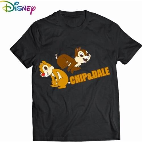 T Shirt Women Fashion Harajuku Tops Short Sleeve Cute Chip and Dale T-Shirts Leisure Tee Casual Ladies Dropship