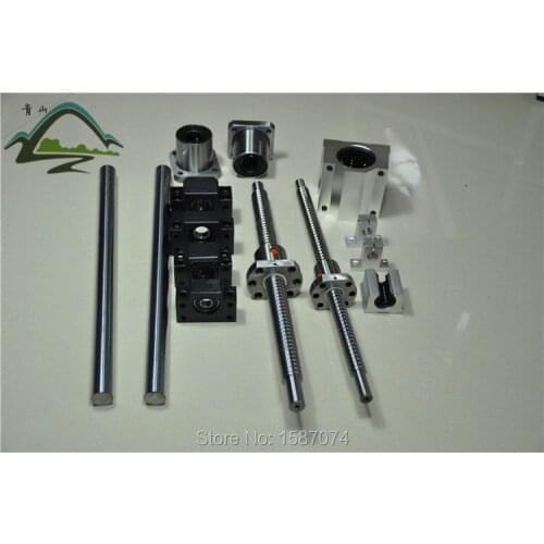 Hot! cheap high quality ball screw sfu2005 length 1000mm ,with end machined