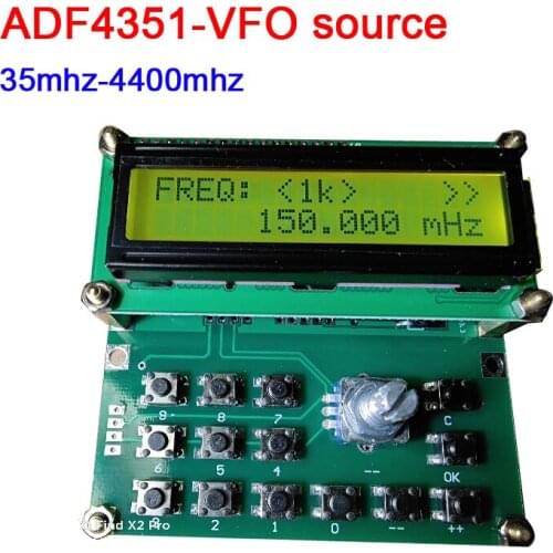 ADF4351-VFO source 35mhz-4400mhz simple signal source Clock source V1.03