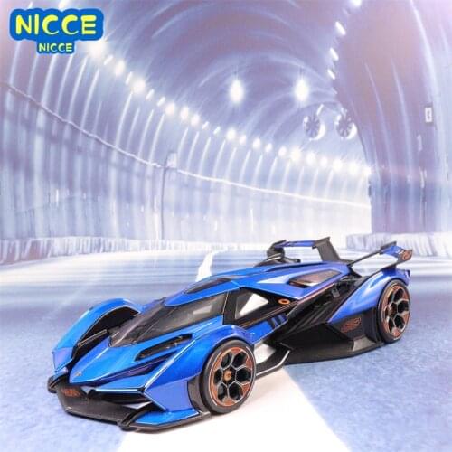 Maisto 1:18 Lamborghini V12 Vision Grand Turismo Simulation Alloy Finished Car Model With Base Collection Ornament Gifts