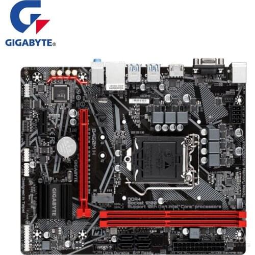 For Gigabyte GA B460M H Motherboard LGA 1200 B460 Used Desktop Mainboard Support i3 i5 i7 10400F 10400 10100F 10700K