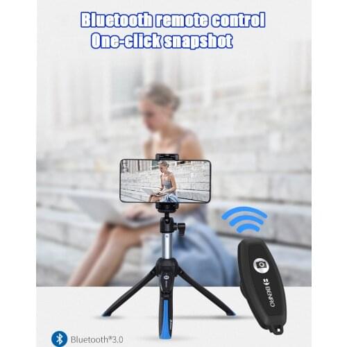 Benro MK10P Mini Tripod & Selfie Stick + Bluetooth Remote for Gopro & Smartphones