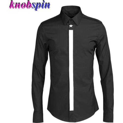 Brand Design Business Male Dress Shirt 2019 New long sleeve Slim Casual men shirts high quality 80% Cotton Camisas Plus size 4XL