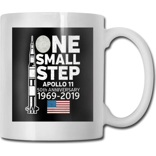 Na Men Sa Apollo 11 50Th Anniversary Moon Landing 1969 2019 Men Black Top Humour Comical Hot Sell 3D Mug Cup