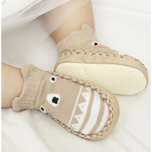 Baby Socks with Rubber Dots Soles Anti-Slip Soft Sole Cute Cartoon Floor Socks for Children Infant Toddler Kids Birthday Gifts