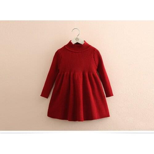 2020 Autumn Winter Kids Sweater Dress Children New Year Clothing Boys Girls Cotton Pullover Baby Costumes SD13