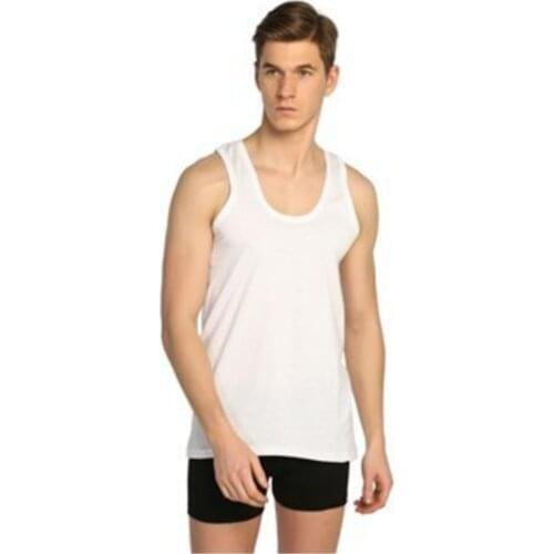 The pole Package 100 Cotton Classic Combed Cotton Men 'S Undershirt White 7 pcs