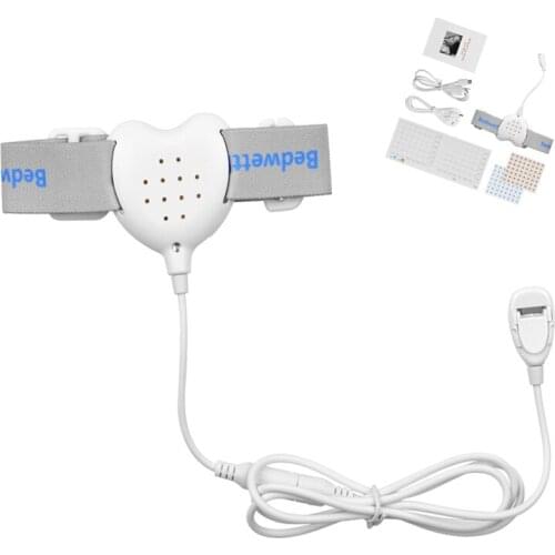 Rechargeable Bedwetting Alarm Pee Alarm Enuresis Sensors for Kids Potty Training Elder Care LED Light Indicator Reminding