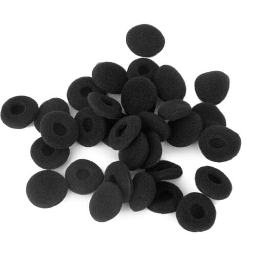 SCLS New Replacement Earphone in Soft Foam Sponge Bearing Headsets Covers Black