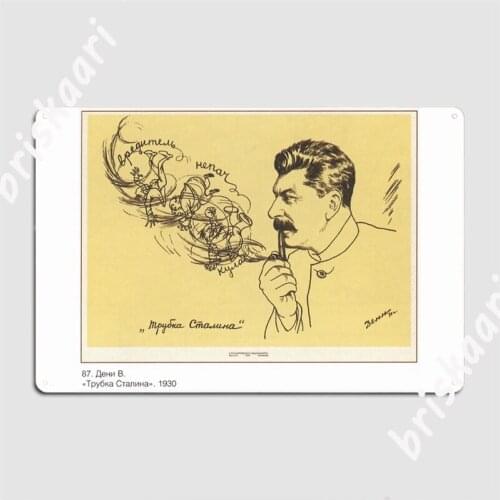 Soviet Propaganda Cccp Communism Metal Signs Cinema Living Room Club Bar Funny Wall Decor Tin sign Posters