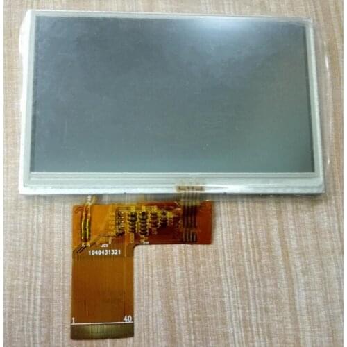 4.3 inch universal LCD screen display with touch panle 480(RGB)*272 compatible with 40pin
