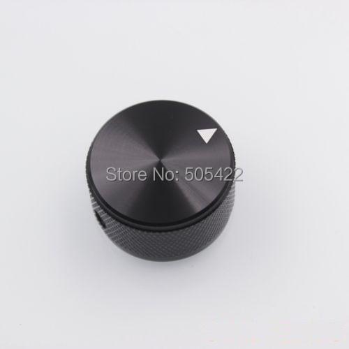 High Quality 30*17mm Anodized Machined Solid Aluminum Potentiometer Volume Knob