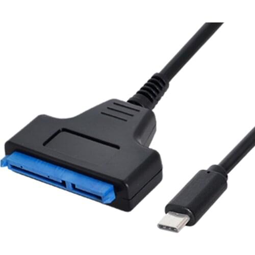 Xiwai USB 3.1 Type C Male to SATA 22 Pin 2.5" Hard Disk Driver SSD Cable Adapter for Laptop