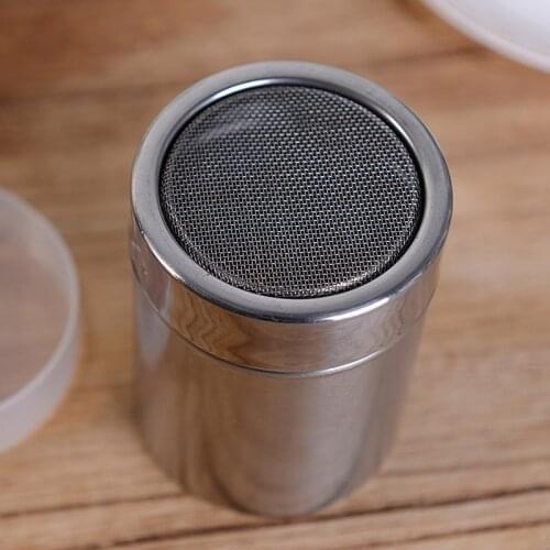 1Pcs stainless steel powder dispenser Chocolate mixer Multifunctional Sugar powdered sugar cocoa powder Kitchen accessories