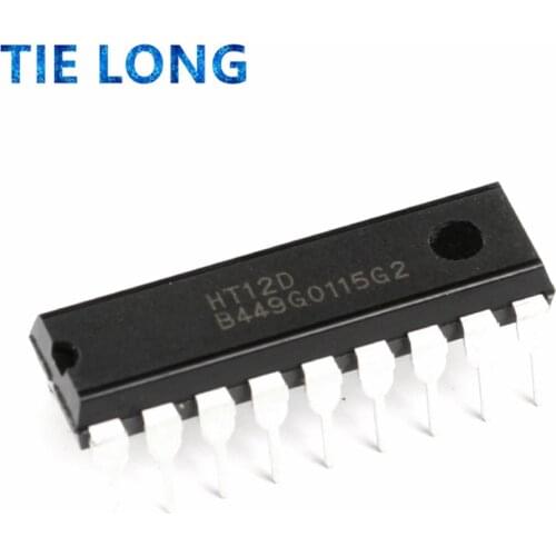 5PCS HT12D and 5PCS HT12E DIP18 HT-12D+HT-12E HT12 new original