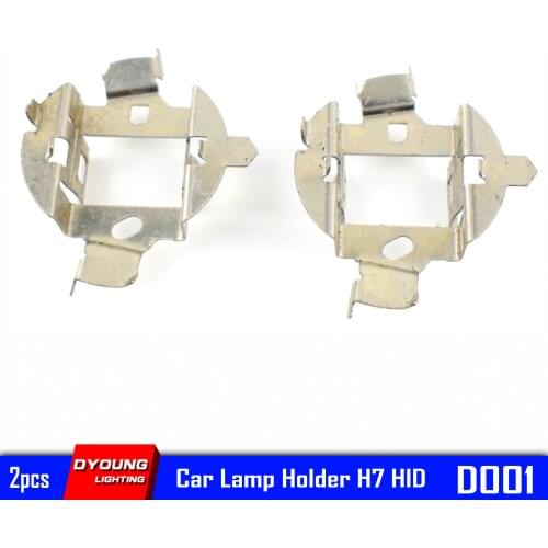 Adapter H7 Hid For Volkswagen Ford Mercedes-Benz BMW Audi Nissan Buick Renault Kadjar Car Lamp Holder Retainer Dyoung H101 2Pcs