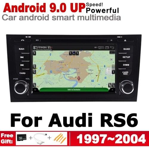 IPS Android 2 DIN Car DVD GPS For Audi RS6 4B 1997~2004 MMI Navigation multimedia player Stereo radio WiFi system