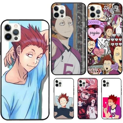 Tendo Satori Haikyuu Case For iPhone 11 Pro XS Max XR X Soft Cover For iPhone 12 Mini 7 8 Plus SE Phone Case