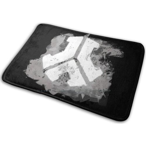 Defqon.1 | Hardstyle | Gabber | Hardcore Tekno White Mat Rug Carpet Anti-Slip Bedroom Entrance Door Mat Tekno Techno Hardtek