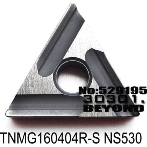 Original TNMG 160408 TNMG160404 TNMG160404R-S TNMG160408R-S NS530 Carbide Inserts Turning CNC Machine Lathe Cutter