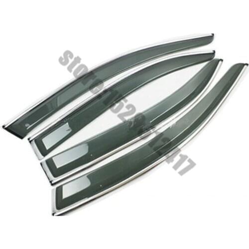 For Suzuki Alto 2009-2020 Window Visor Vent Shade Rain Sun Guard Deflector Awnings Shelters Covers Car Styling