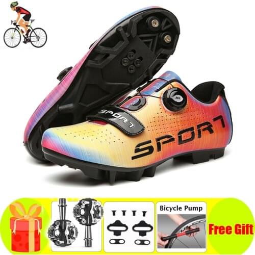 Sapatilha Ciclismo Mtb Cycling Shoes Sneakers Men Mountain Bike SPD Pedals Bicycle Sports Outdoor Training Cycle Sneakers Women
