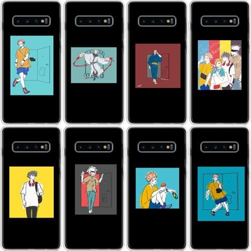 Hot Jujutsu Kaisen Anime Phone Case For Samsung GalaxyA51 A71 A50 A70 A80 A10S A20S A20E A21 A30 A40 A41 A01 M30S A6 A7 A8 A9 A1