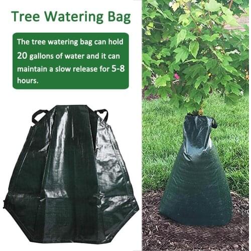 20 Gallon Tree Watering Bag Slow Release Watering Bag Garden Plants Hanging Dripper Bag Tree Drip Irrigation Bag For Trees