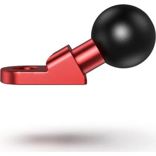 Mount Mini Motorcycle Mount Angled Base with 10mm Hole and 1" Ball A0NB