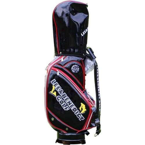 New LB golf bag clothing bag shoes bag golf bag mens and womens standard bag 5 hole golf club bag professional bag three dimen