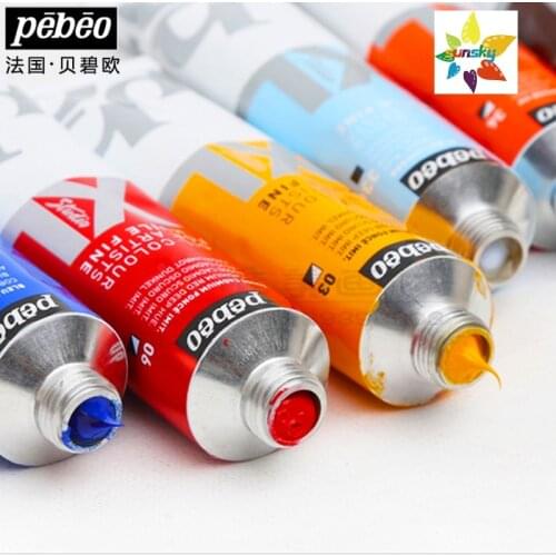 Original Pebeo XL series Artists professional classic transparent oil color Tubular 37 ml 78 colors single Self selected