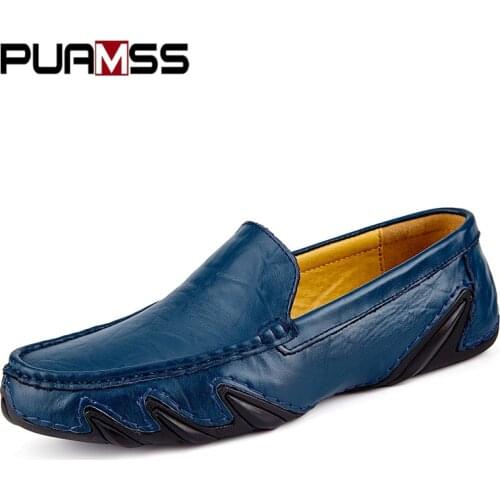 PUAMSS Men's Slip-ons