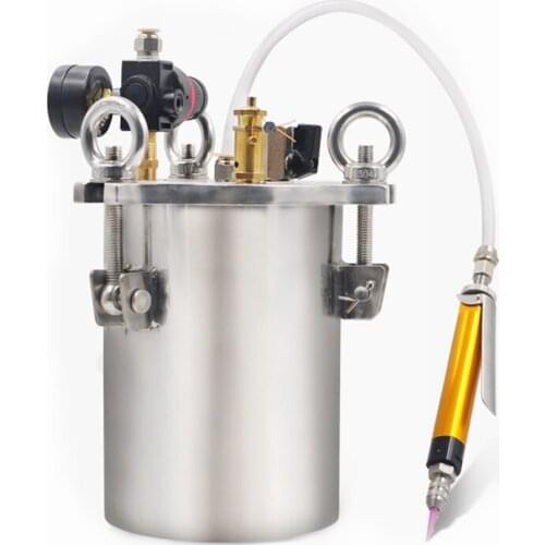 Manual High Precision Glue Dispenser High Flow Dispensing Valve 3L Stainless Steel Pressure Tank Simple Dispensing Machine Y