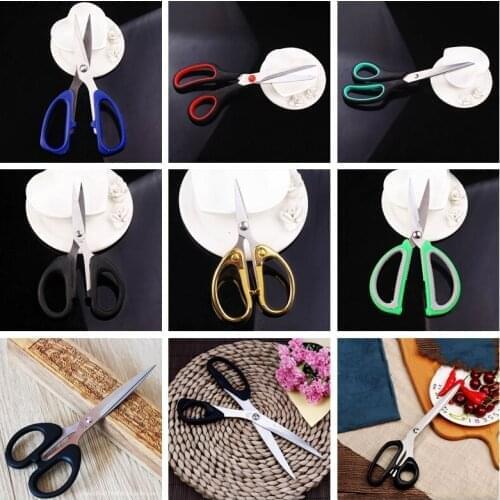 School Office large Scissors Stainless Steel Household Scissors Sharp Shears Students DIY Scissor Tool Kitchen Dedicated