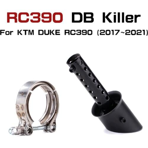 Slip On For KTM DUKE 390 250 RC390 2017 2020 2021 Years Escape Motorcycle Hidden Exhaust DB Killer Muffer modified Silencieux Mo