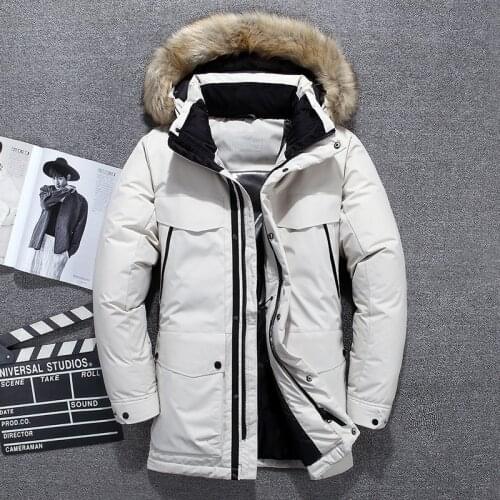 SNOW PINNACLE Men's Winter Down Jackets
