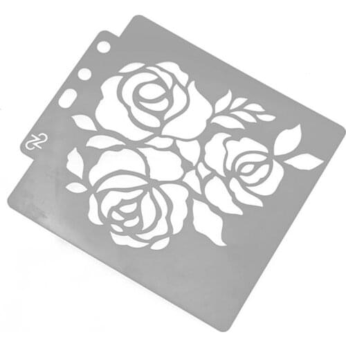 Stencils Template Painting Scrapbooking Embossing Stamping Album Crafts Flower 62KD
