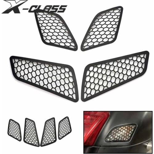 Motorcycle Headlight Cover Turn Signal Light Protector Guard Black for VESPA GTS 125 250 300 2014 2015 2016 2017 2018 2019 2020
