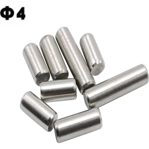 M4X6/8/10/12/14/16/18/20/22/25/28/30/35/40/45/50 GB119 SUS304 Stainless Steel Dowel Pis Cylinder Pin Fixed Location Paralled Pin