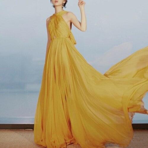 2020 Sexy Off Shoulder Cross Criss Solid Sleeveless Chiffon Long Dress Bodycon Party Sexy Women Casual elegant Dresses Vestidos