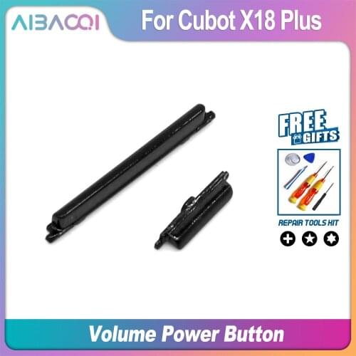AiBaoQi Brand New Quality Volume Power Button Side Key For Cubot X18 Plus Volume Keys